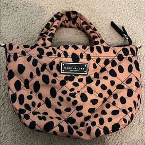 Marc Jacobs Leopard Print Quilted Tote